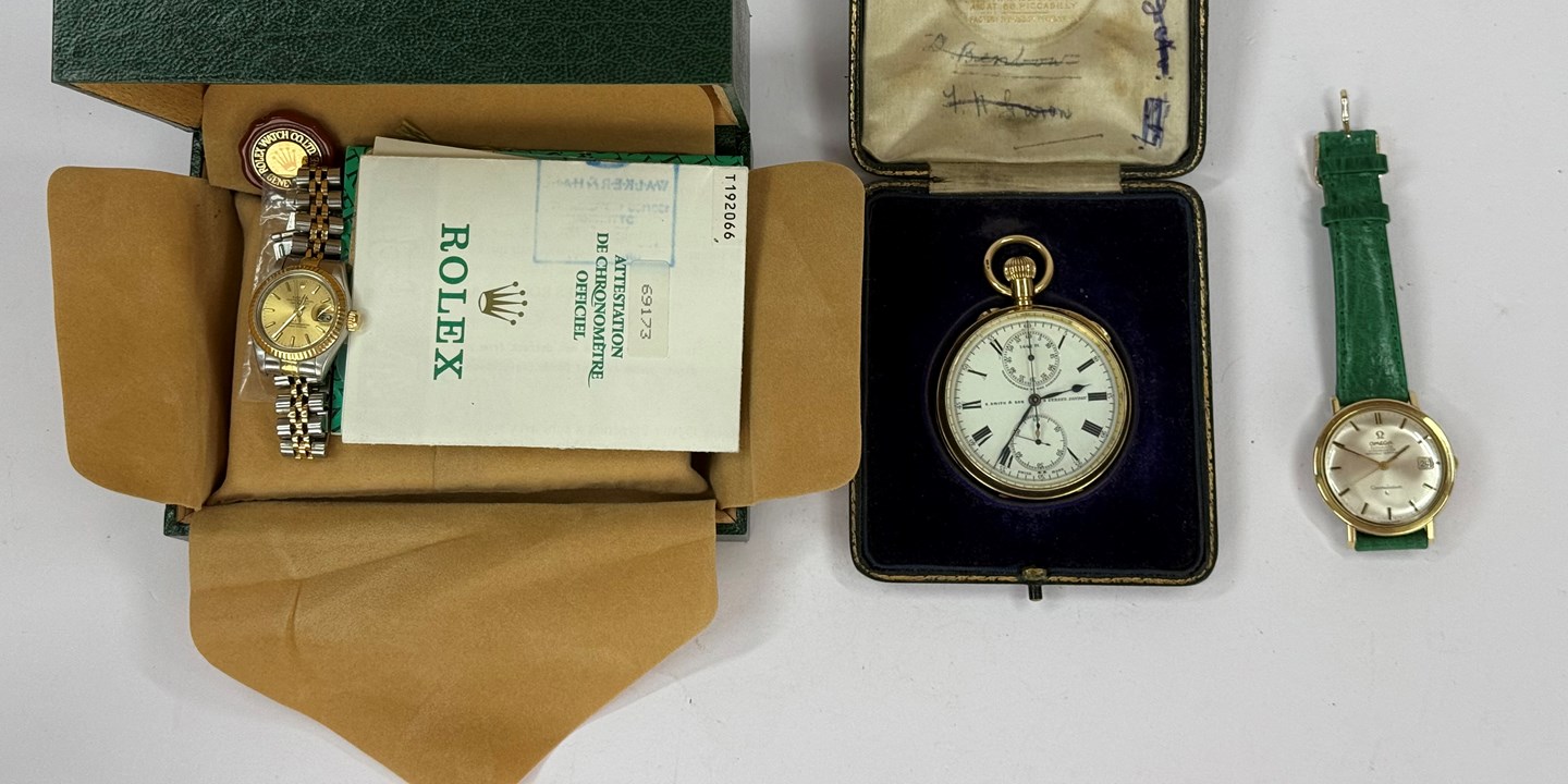 Dennis Brome watches.