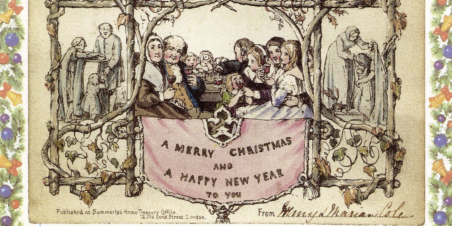 Iconic Collectables The Worlds First Christmas Card Sold For £22000